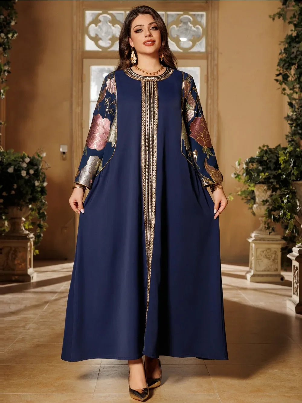 Robe Djellaba Verte