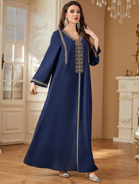 Thumbnail for Djellaba Capuche Femme Orientale