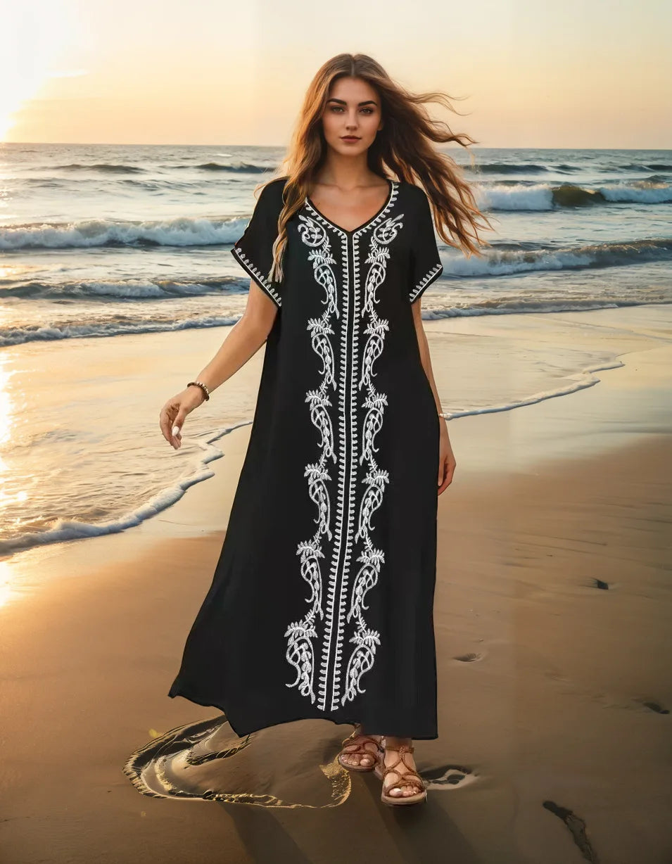 Djellaba Femme Coton