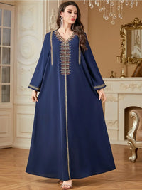 Thumbnail for Djellaba Capuche Femme Orientale