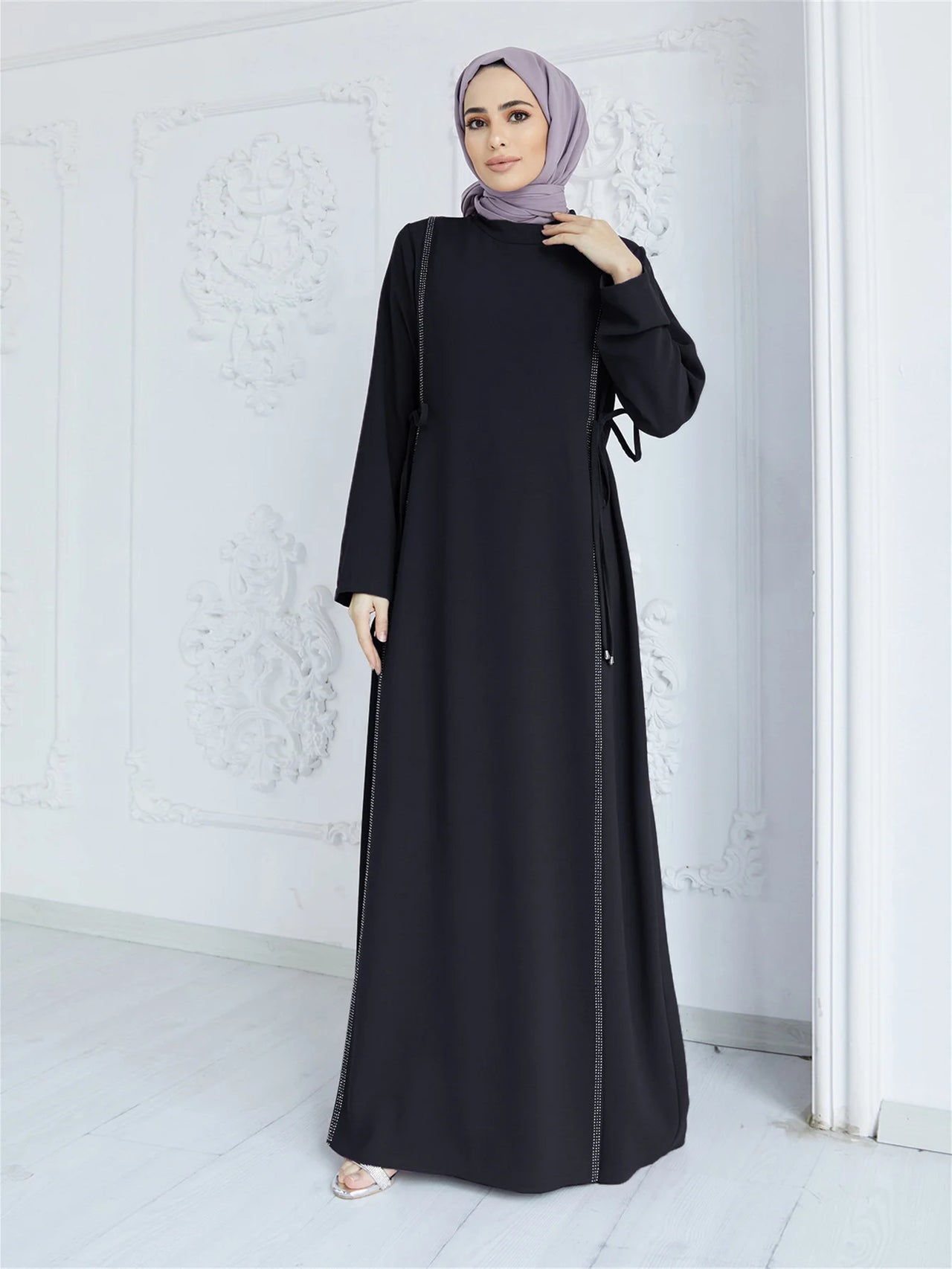 Djellaba Bleu a Capuche