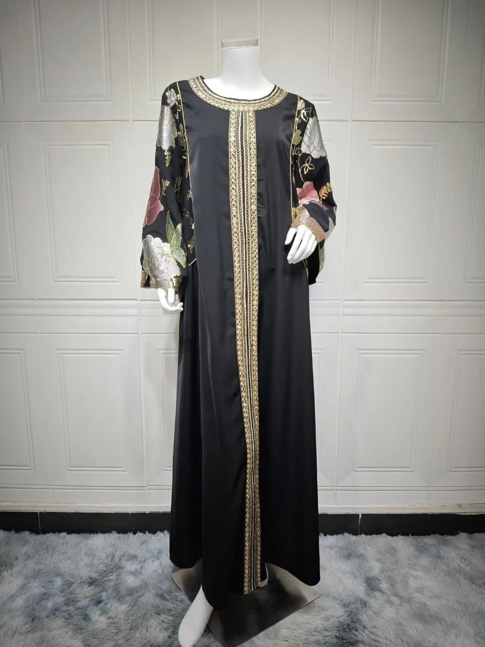 Robe Djellaba Verte