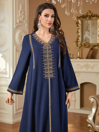 Thumbnail for Djellaba Capuche Femme Orientale