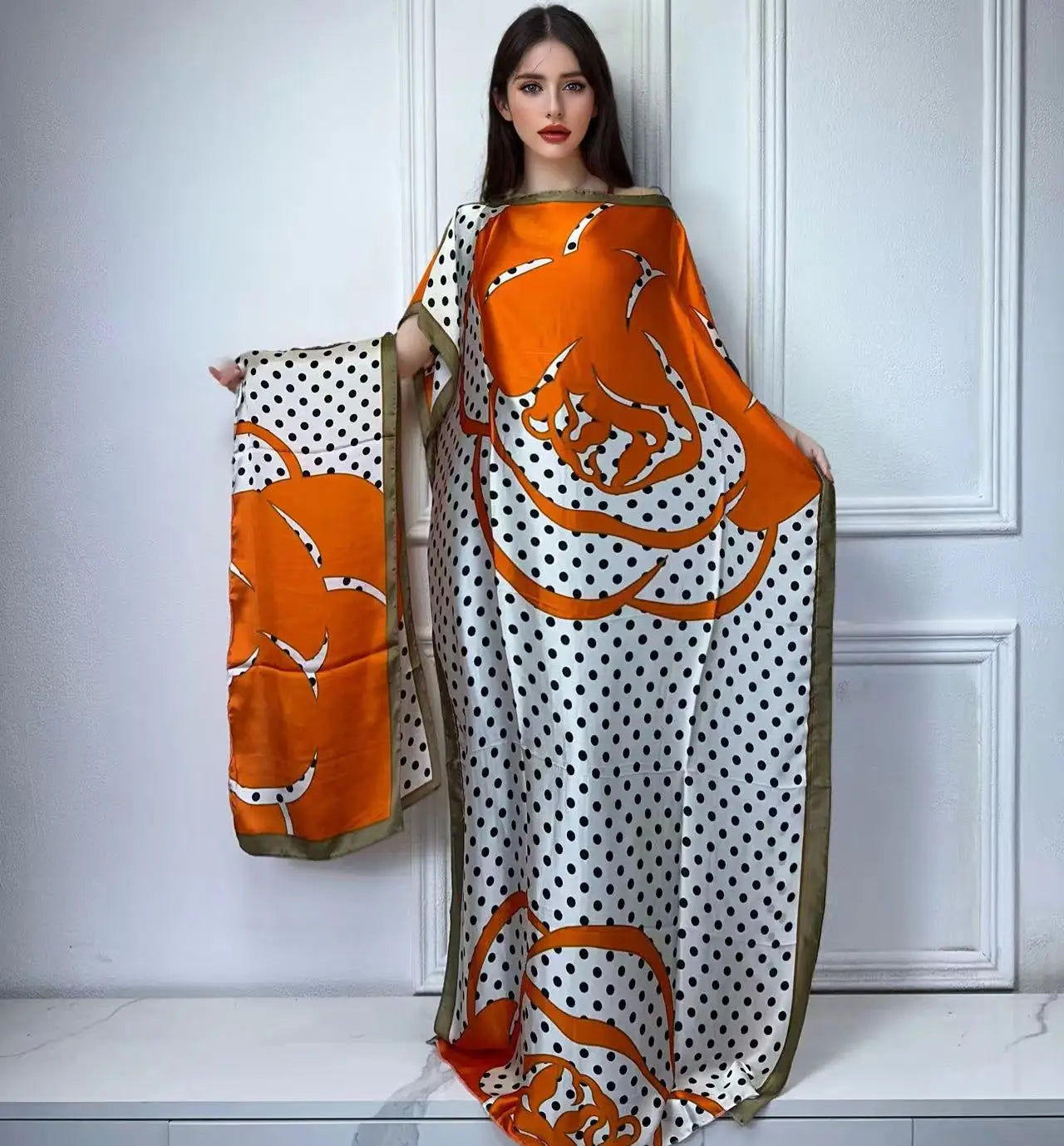 Djellaba Femme Verte