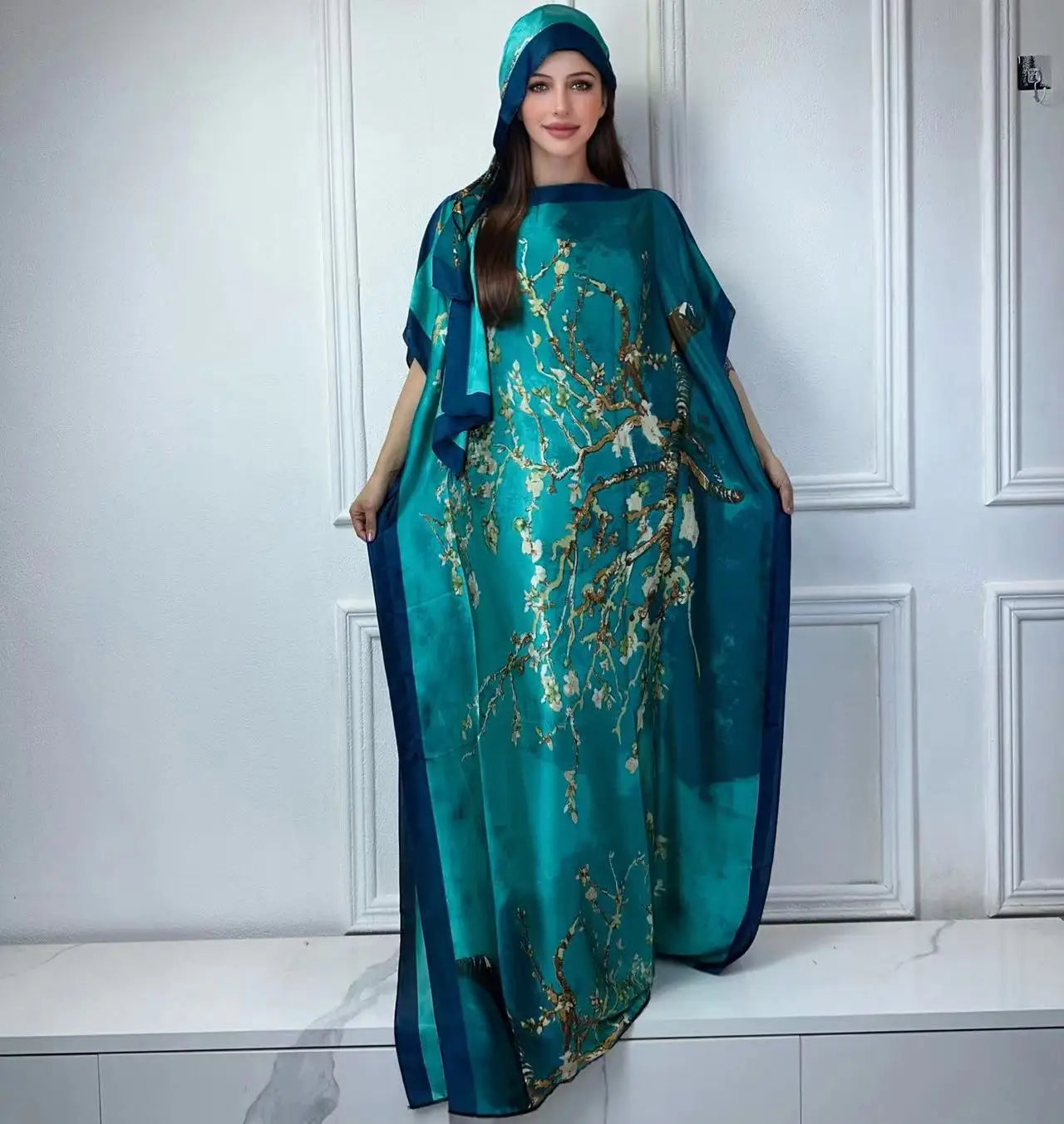 Djellaba Femme Verte