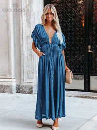 Thumbnail for Djellaba Femme légère moderne