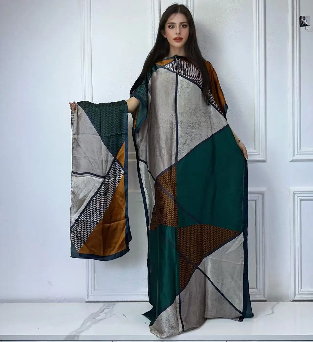 Djellaba Femme Verte