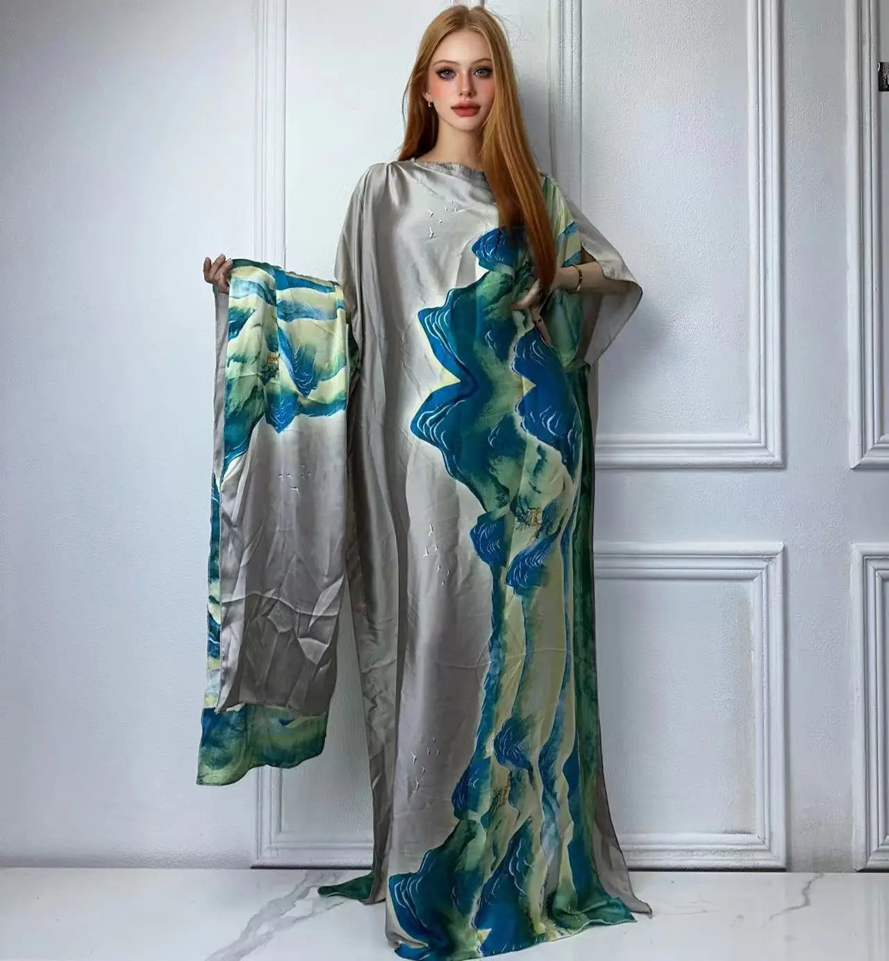 Djellaba Femme Verte