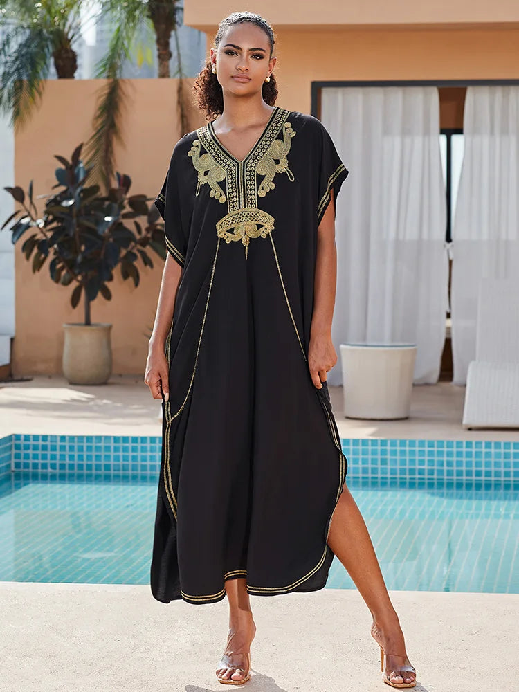 Djellaba Noir Tunisienne