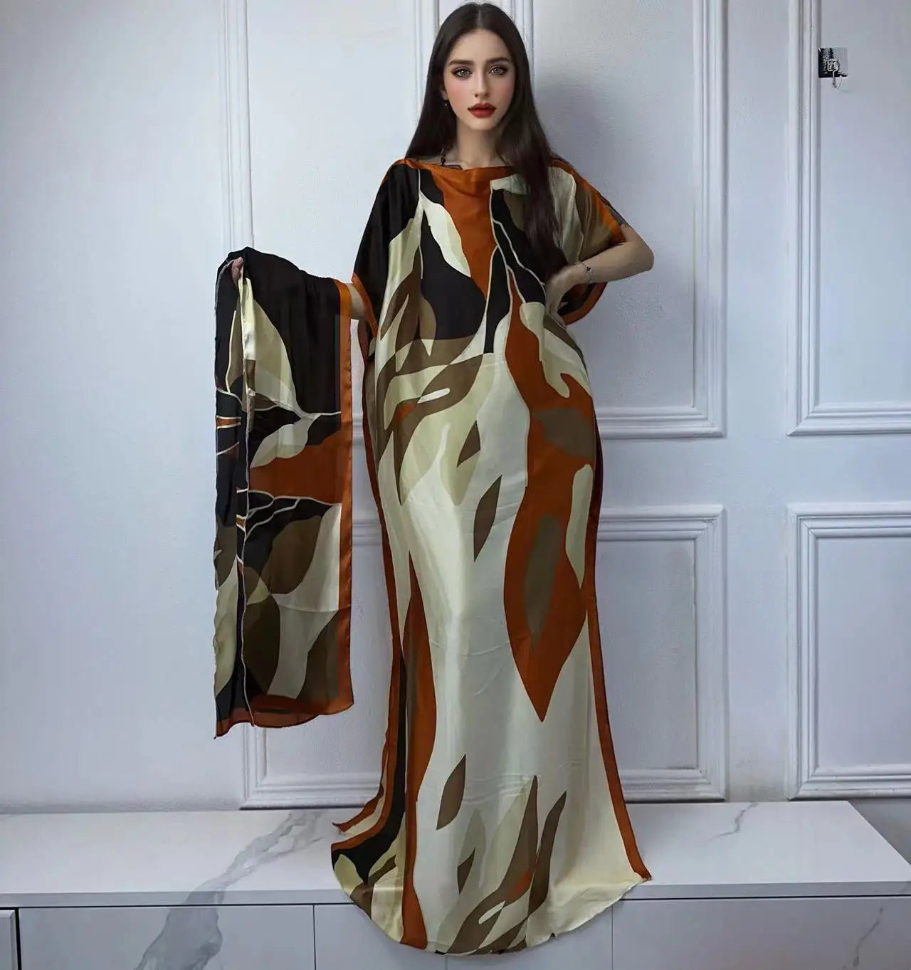 Djellaba Femme Verte