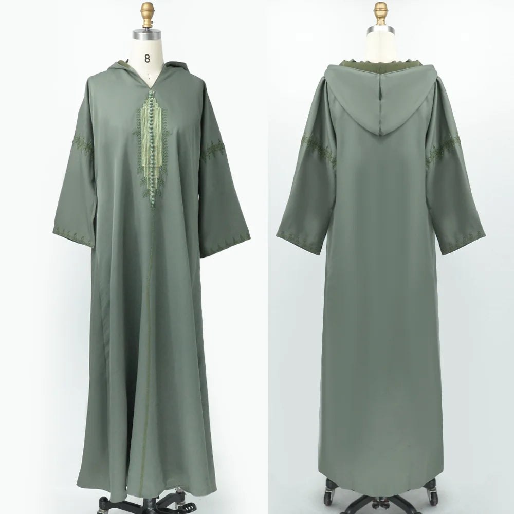 Djellaba a Capuche Orientale