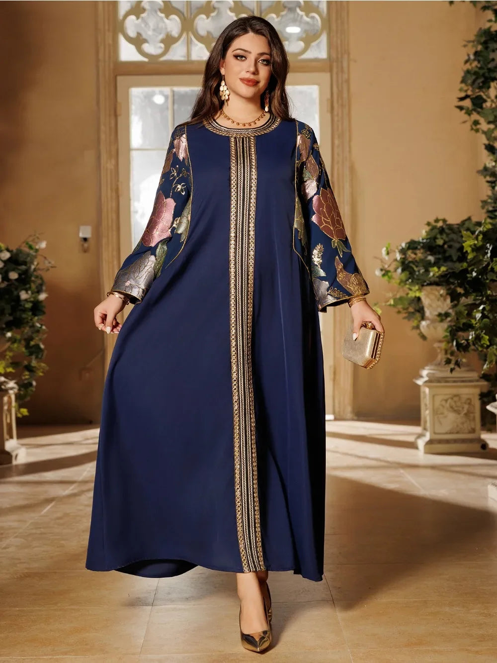 Robe Djellaba Verte