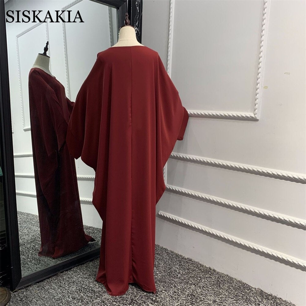 Abaya Farasha Rouge