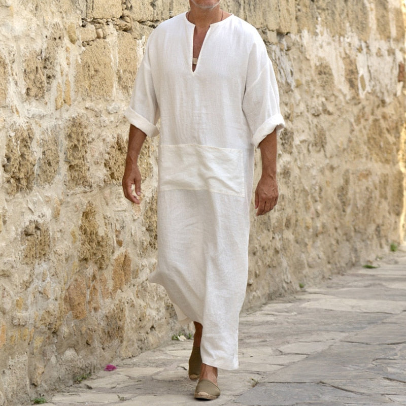 djellaba de plage pour homme