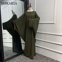 Thumbnail for Abaya Farasha Vert Militaire