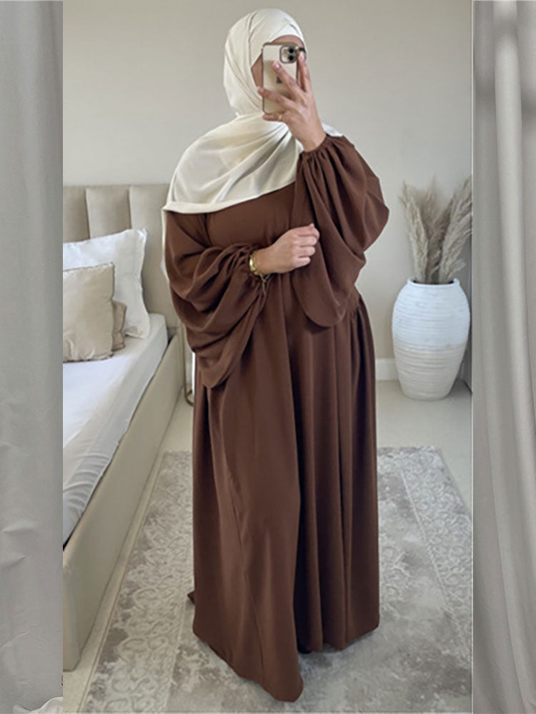 Abaya Manche Bouffante