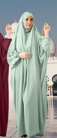 Thumbnail for Abaya voile integré Robe