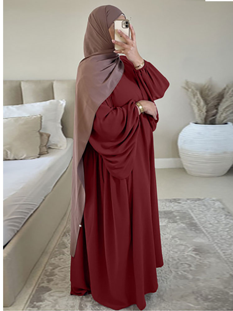 Abaya Manche Bouffante