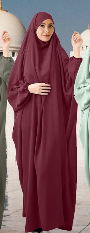 Abaya voile integré Robe