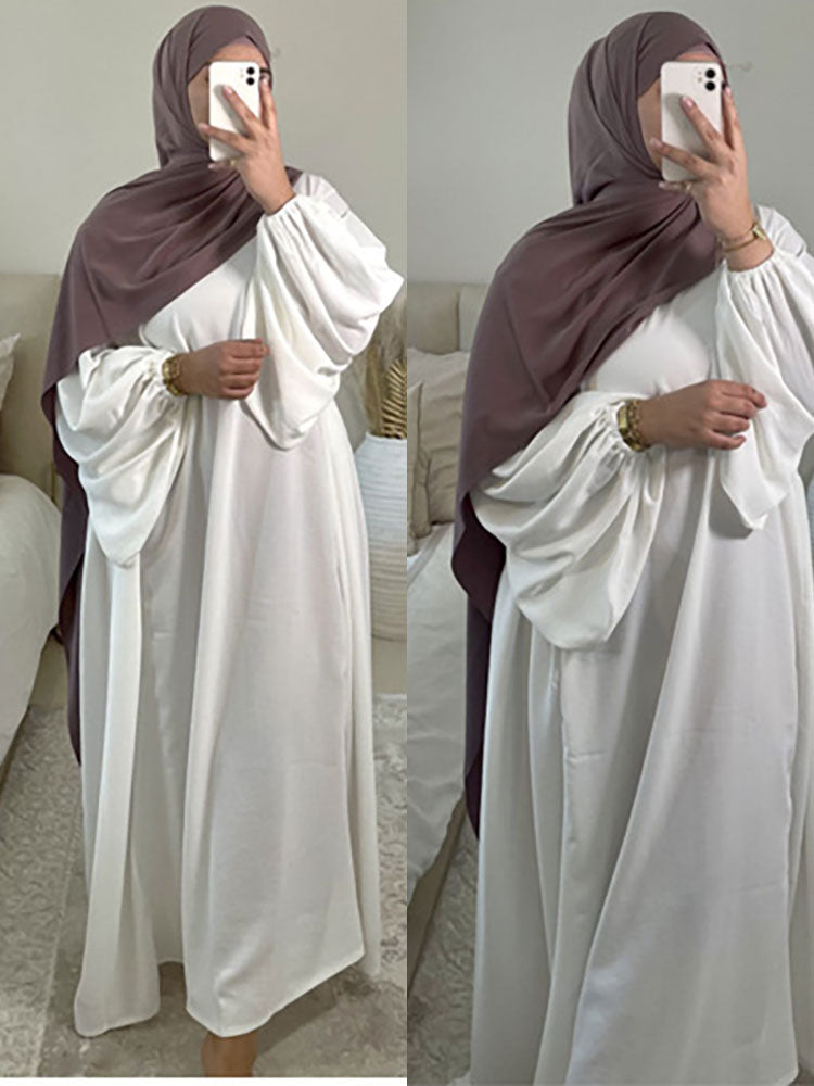 Abaya Manche Bouffante