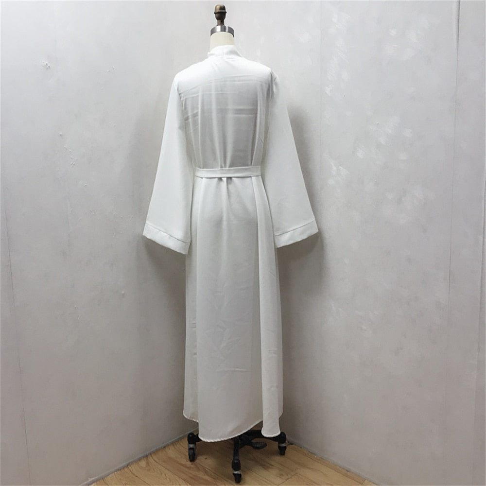 kimono blanc femme