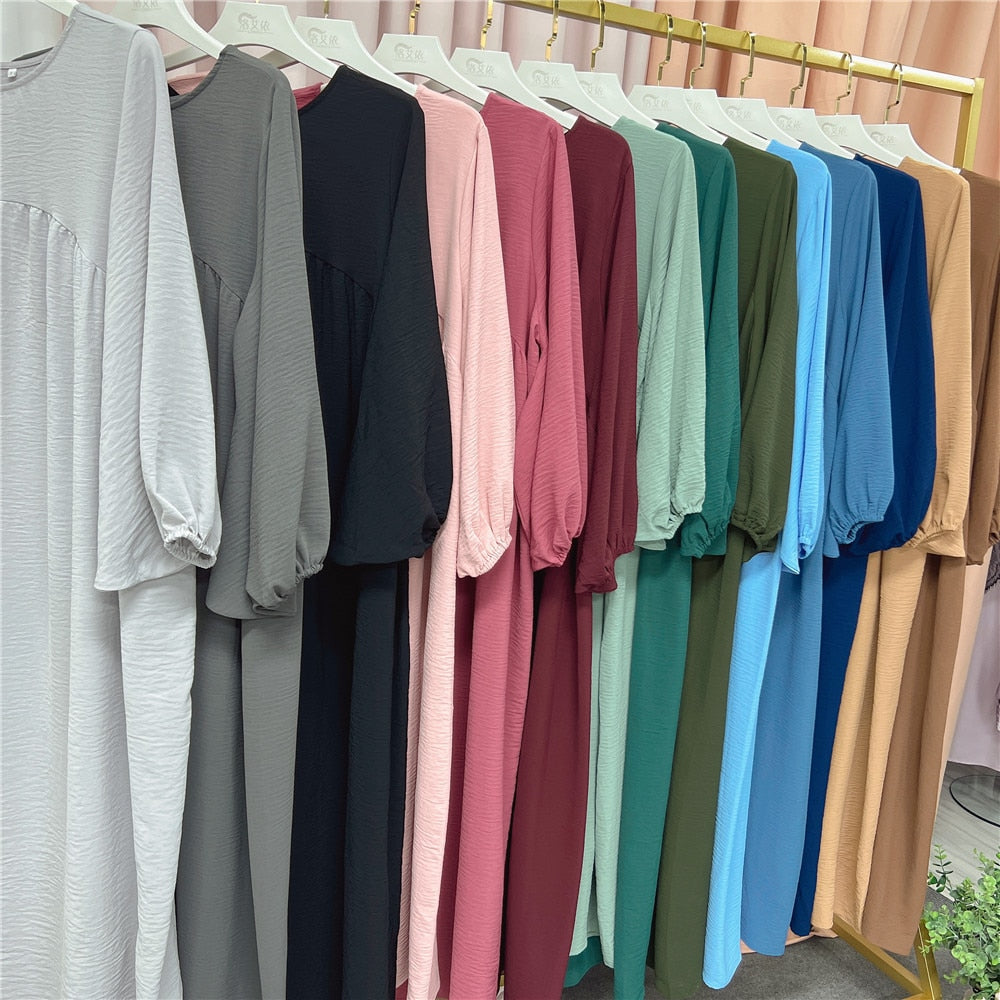 Abaya Manche Bouffante