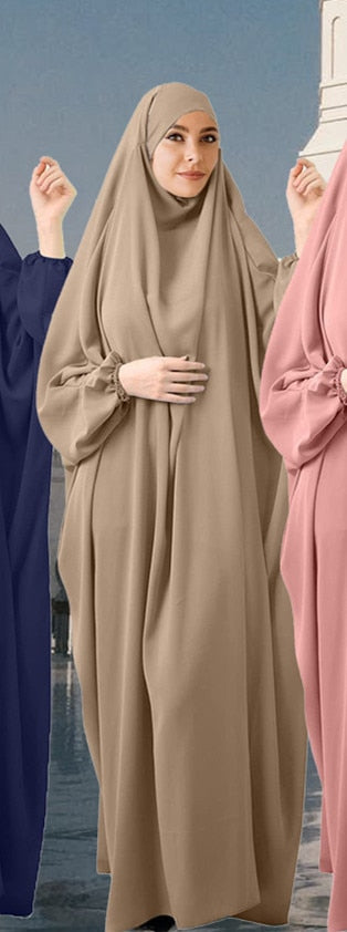 Abaya voile integré Robe