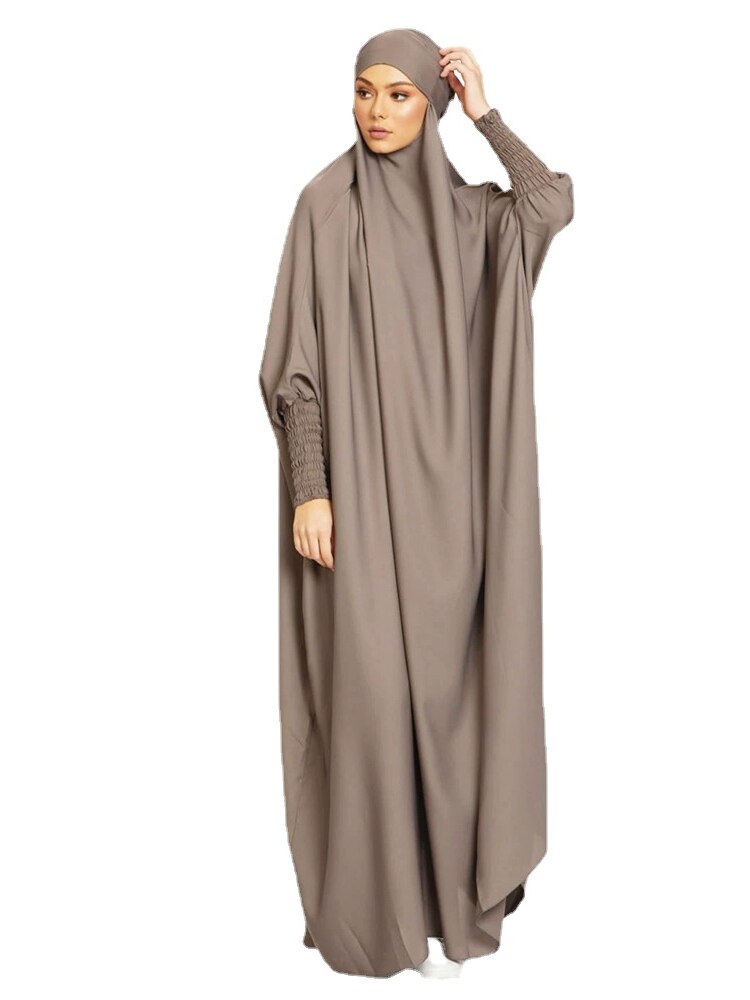 Abaya Hiver Voile Integré