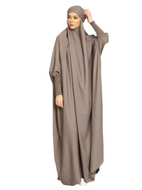 Thumbnail for Abaya Hiver Voile Integré