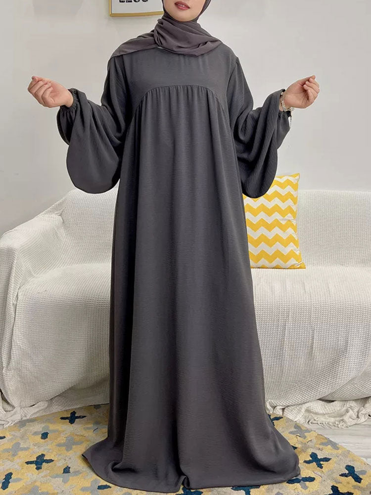 Abaya Manche Bouffante