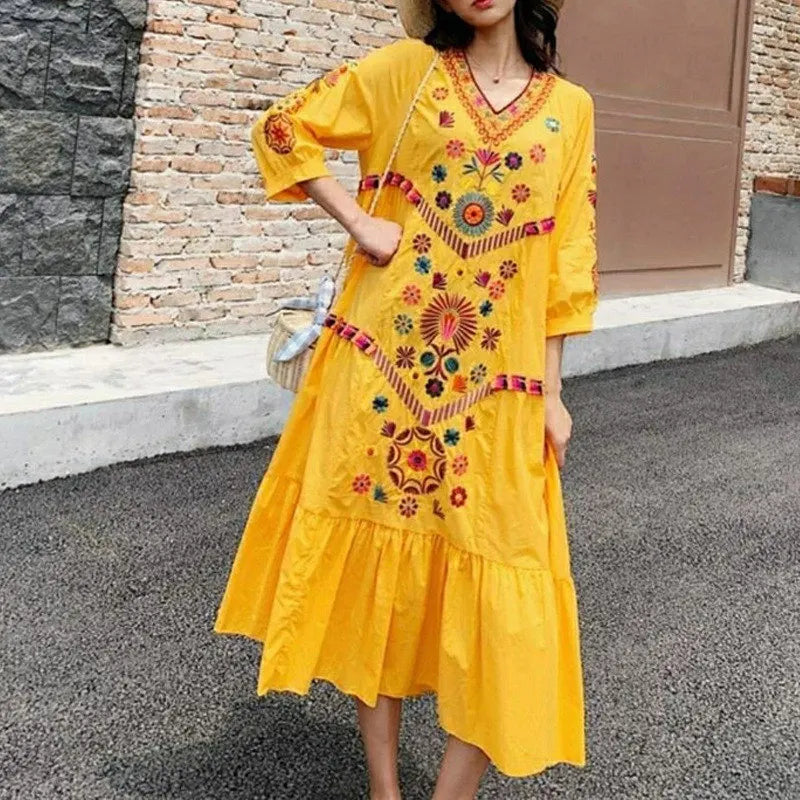 Robe Bohème Femme