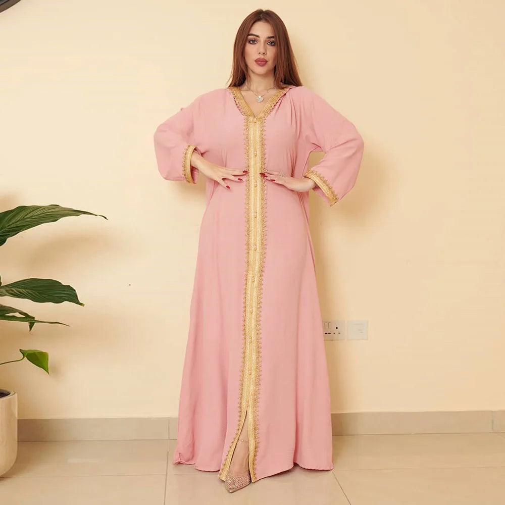 Djellaba Femme Gris 2023