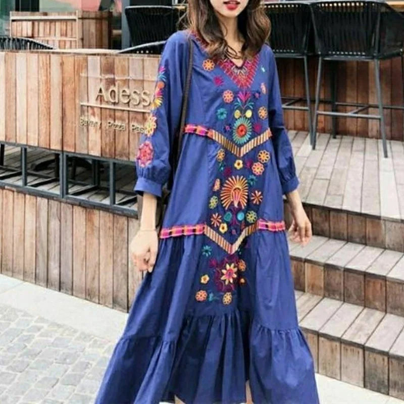 Robe Bohème Femme
