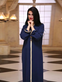 Thumbnail for Djellaba Noir Femme