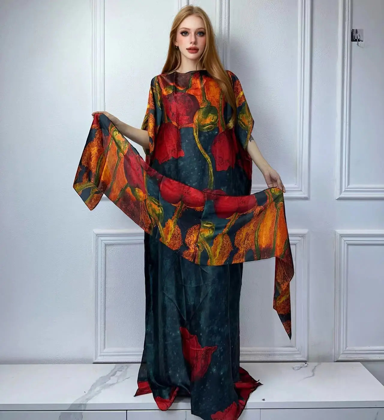 Djellaba Femme Verte