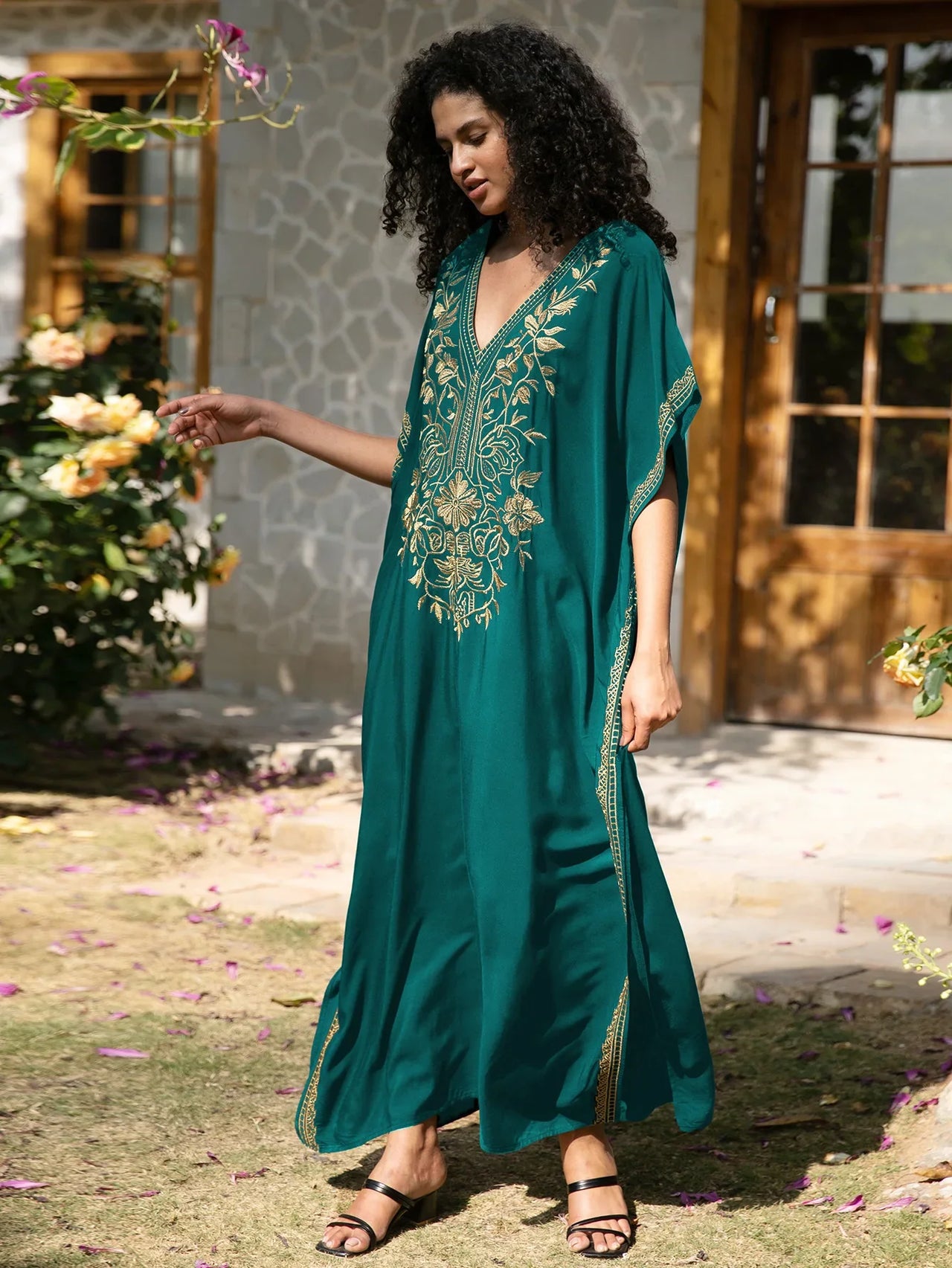 Djellaba Moderne Fleur