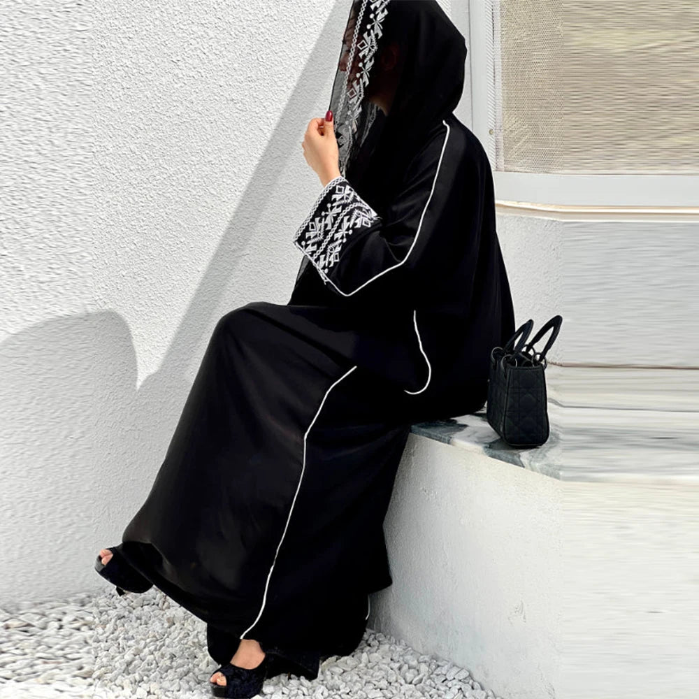 Djellaba Femme Satin