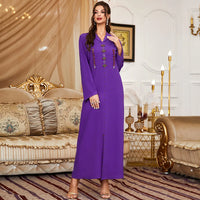 Thumbnail for Djellaba Marocaine Violet