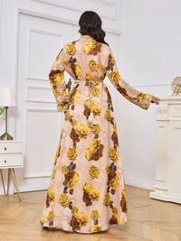 Thumbnail for Djellaba femme noir et or