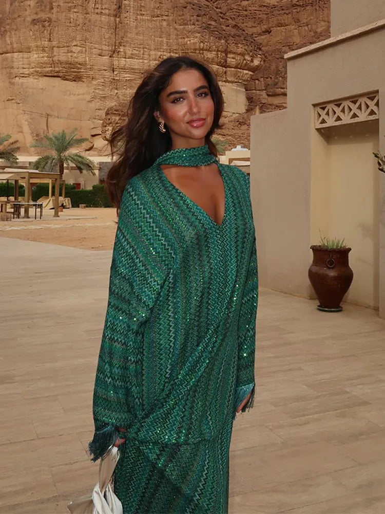 Djellaba Vert Maison