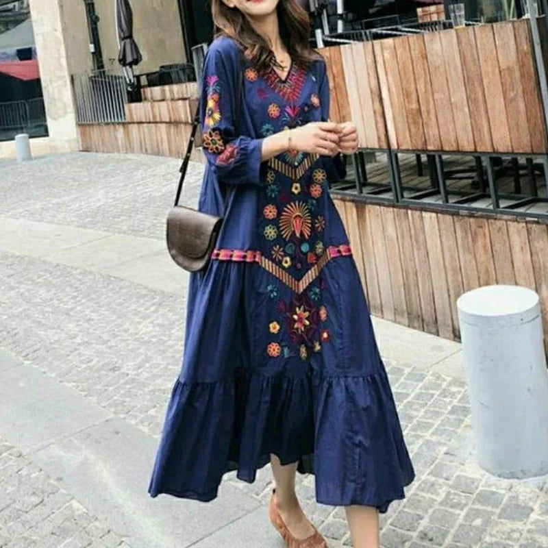 Robe Bohème Femme