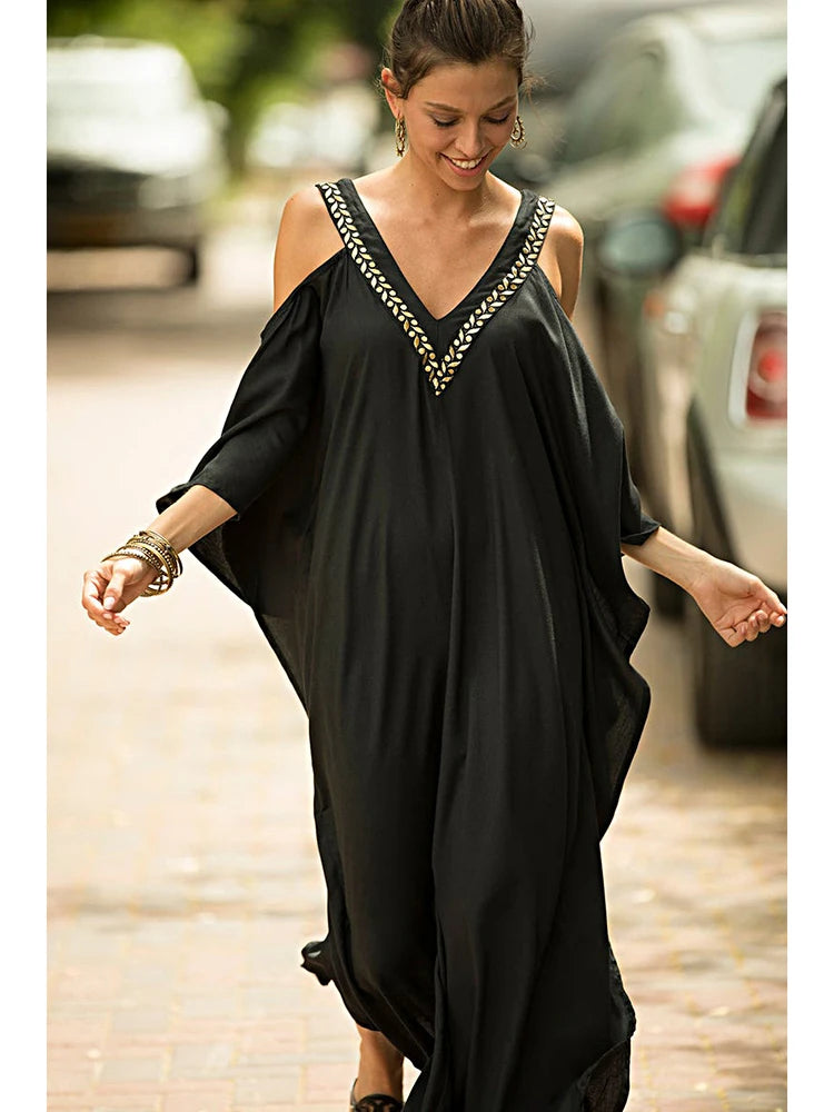 Djellaba Traditionnelle Noir