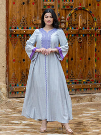Thumbnail for Djellaba Femme Tunisienne