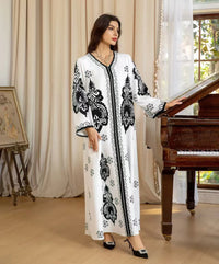 Thumbnail for Djellaba Femme fleurie