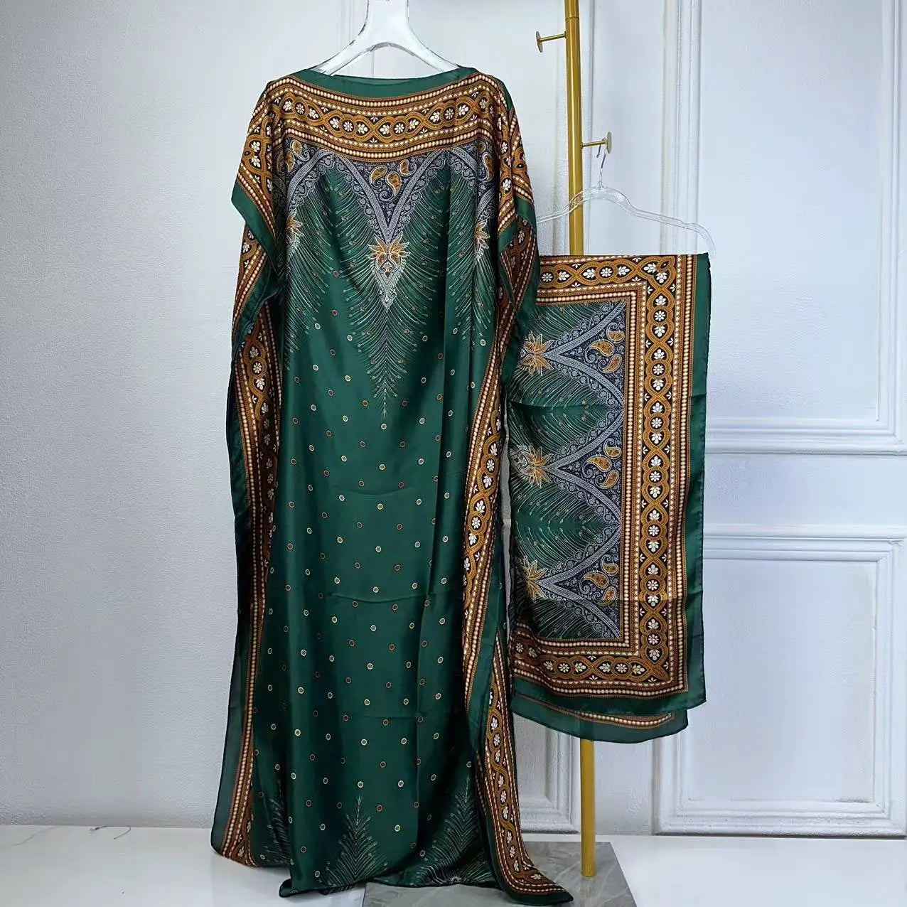 Djellaba Femme Verte