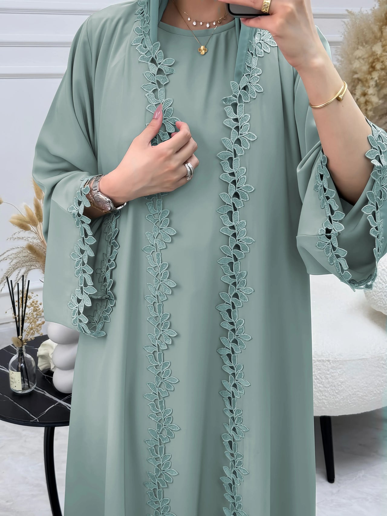 Jalabiya Émeraude Royale