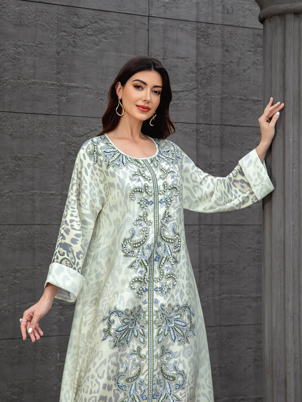 Djellaba Moderne Capuche