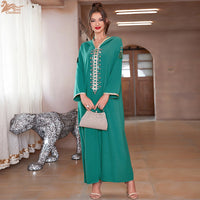 Thumbnail for Djellaba Traditionnelle Bleu
