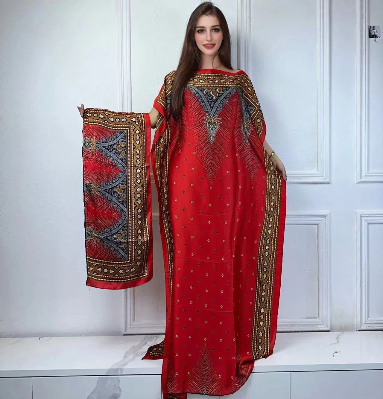 Djellaba Femme Verte