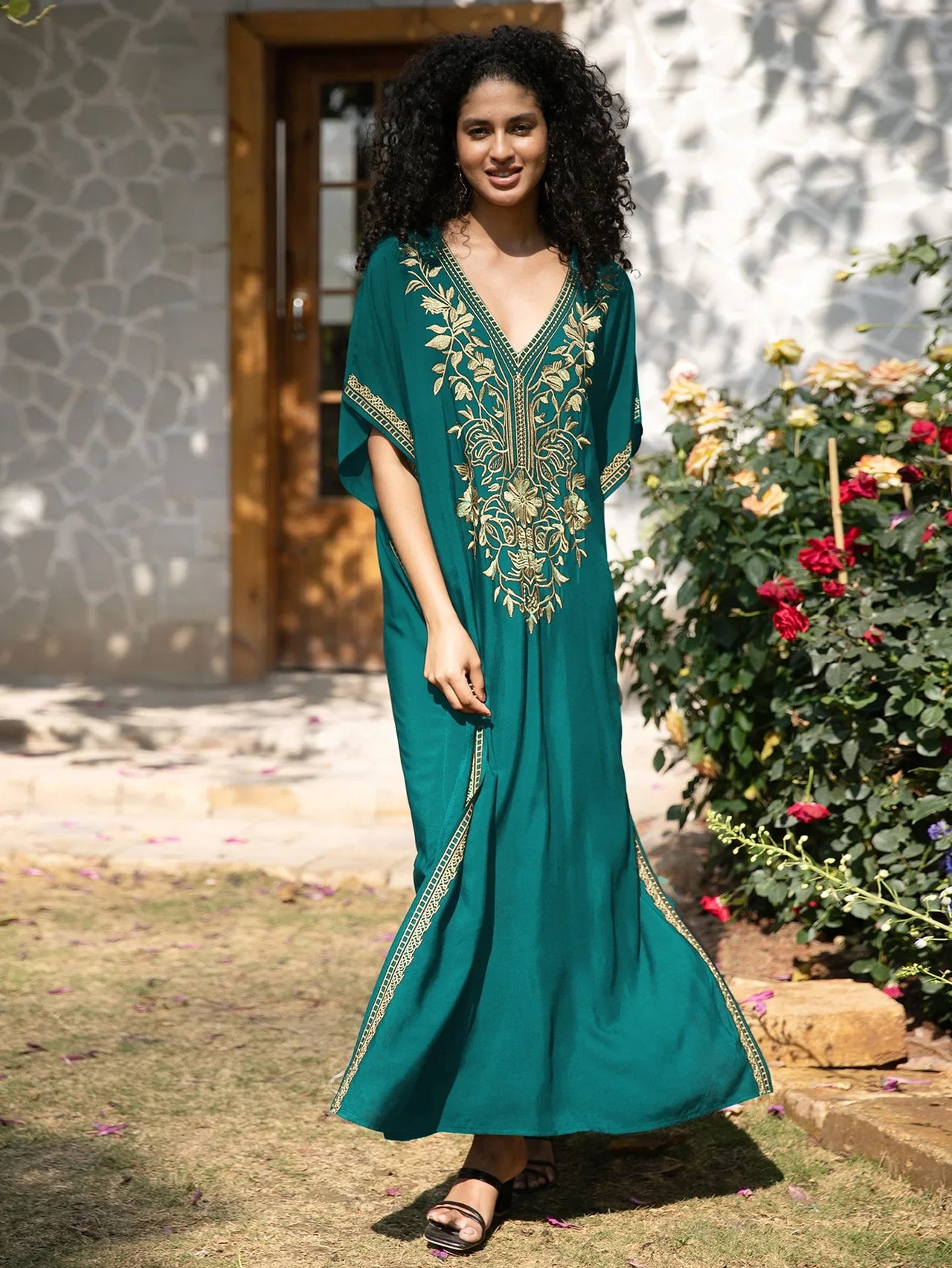 Djellaba Moderne Fleur